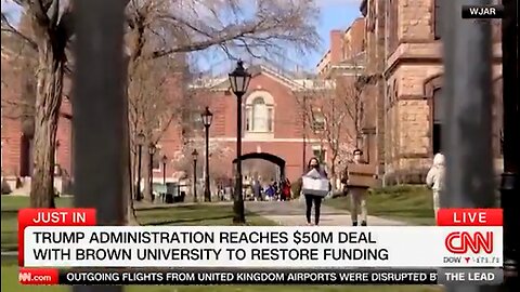 Trump Admin Meets $50 Million Deal With Brown University