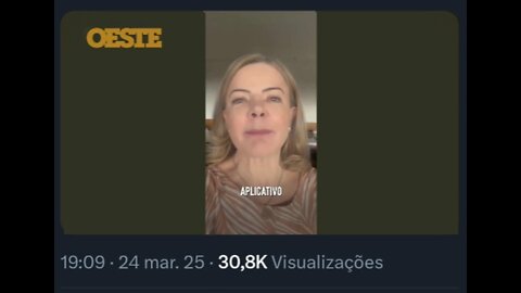 A ministra-chefe da Secretaria de Relações Institucionais, Gleisi Hoffmann, apagou de suas redes sociais um vídeo divulgando o novo programa de crédito consignado do governo federal.