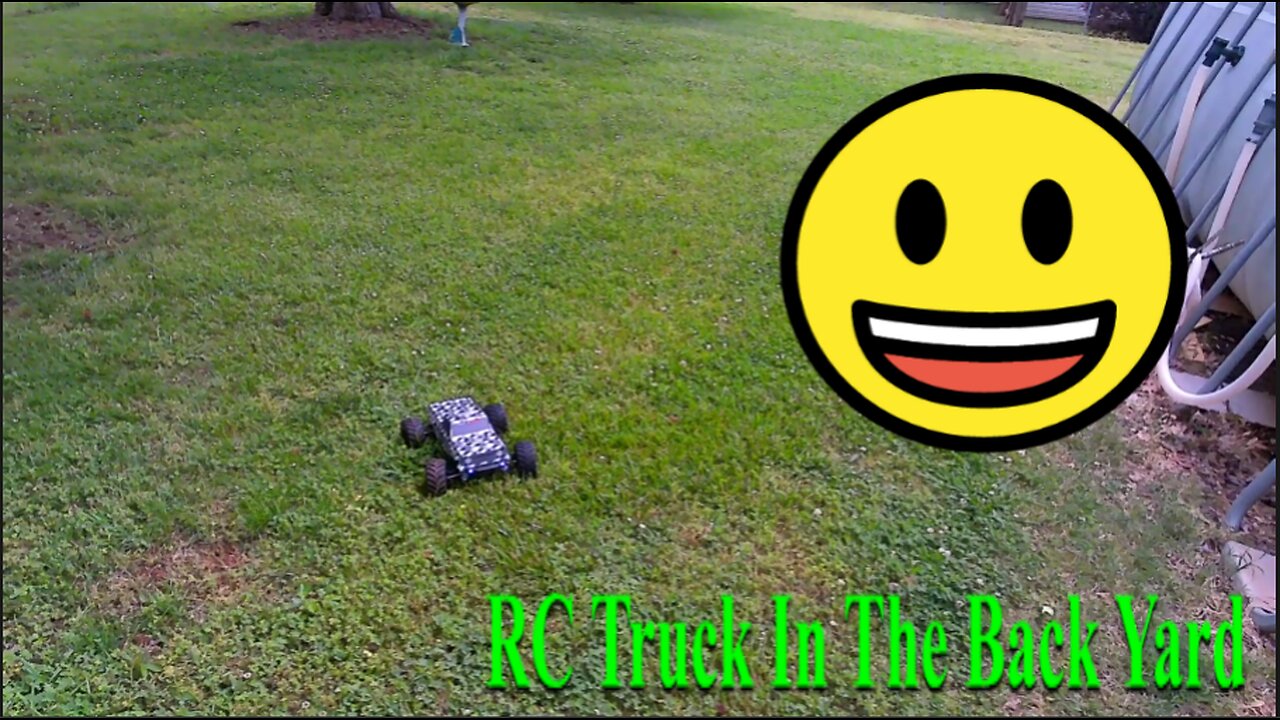 RC Truck First Time In The Back Yard Part 4
