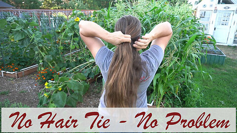 No Hair Tie Needed