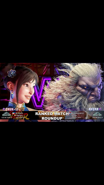 Kuya Kalbo SF6 Ranked Match Roundup. Chun Li Master Rank [Hori Fight Stick]
