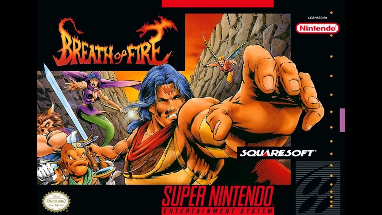 Breath of Fire II 1995 SNES pt.3 Nintendo LIVE Playthrough - Retro Games Live Gameplay