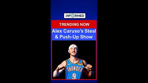 Alex Caruso Flexes After Steal
