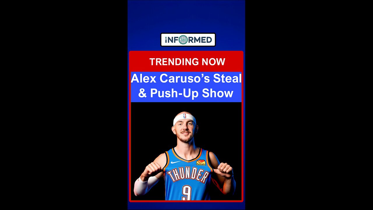 Alex Caruso Flexes After Steal