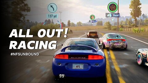 Sprint for the Qualifier! Mitsubishi Eclipse GSX '99 Goes All Out | NFS Unbound B-Class Race
