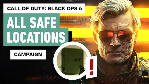 Call of Duty - Black Ops 6 - All Safe Locations and Solutions