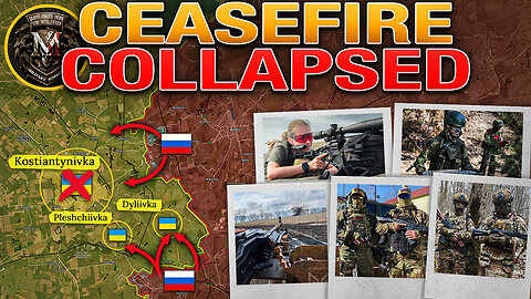 Thunder⚡️Ceasefire Broken on the First Day💥🕊️Advance on Kostiantynivka🚩⚔️Military Summary 2025.03.19