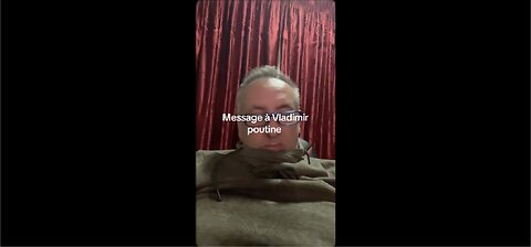 Jim LEVEILLEUR ★ Message À Vladimir POUTINE
