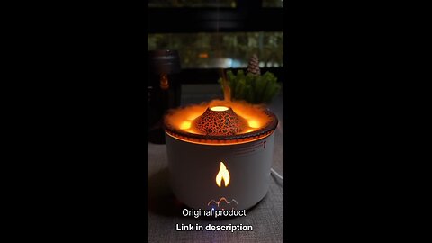 Ultrasonic Essential Oil Volcano Diffusers, 360ml Aromatherapy Diffuser with Multiple Mist Mode