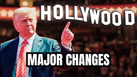 President Trump's Announcement Just Changed Hollywood Forever