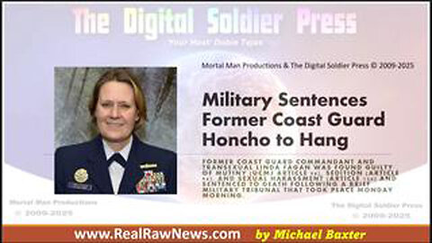 MILITARY SENTENCES FORMER COAST GUARD HONCHO TO HANG AT CAMP BLAZ IN GUAM