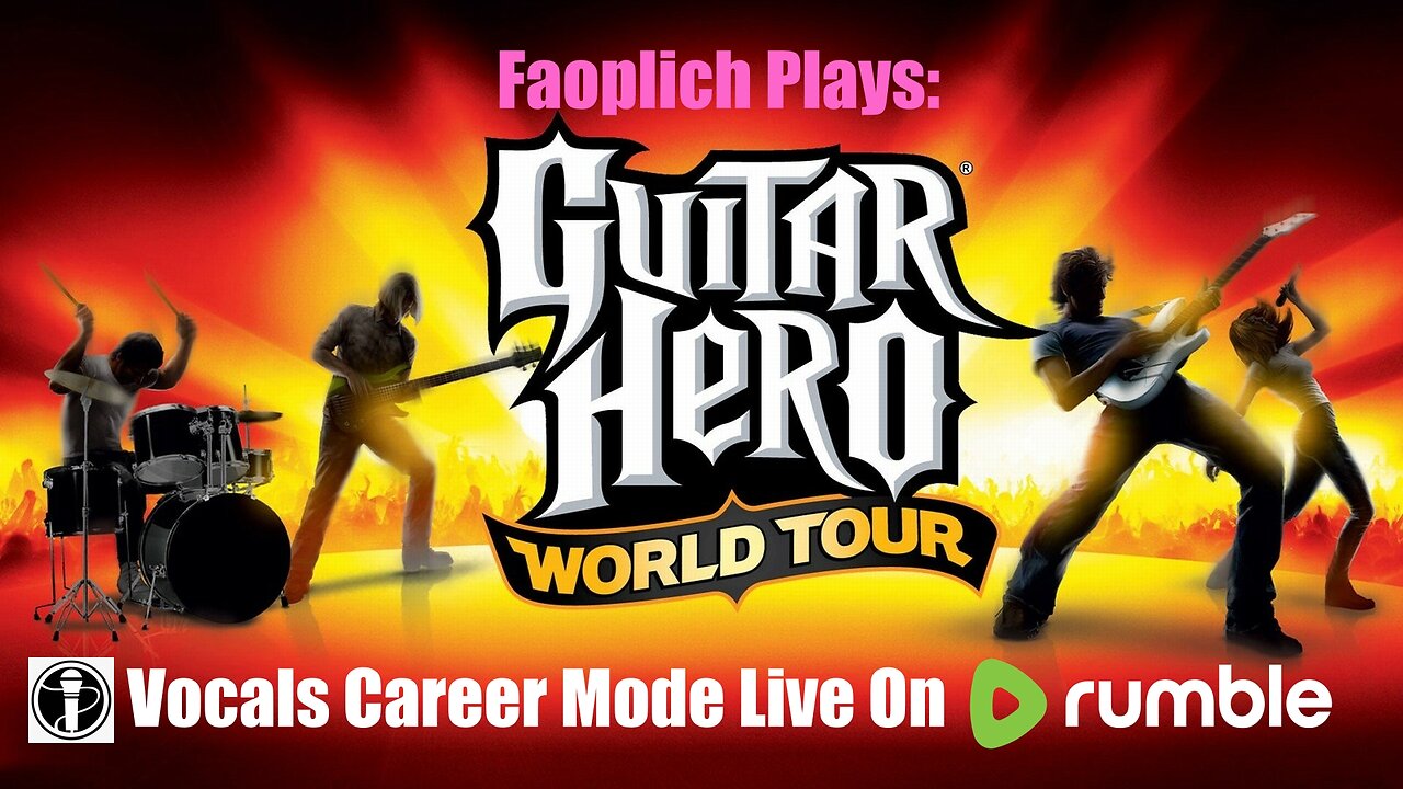 2025 Stream #7 Guitar Hero World Tour Vocals Career Mode