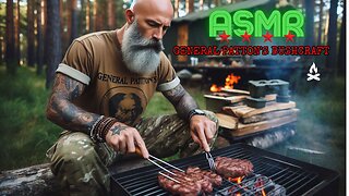 THE BEST OUTDOOR COOKED STEAK - ASMR