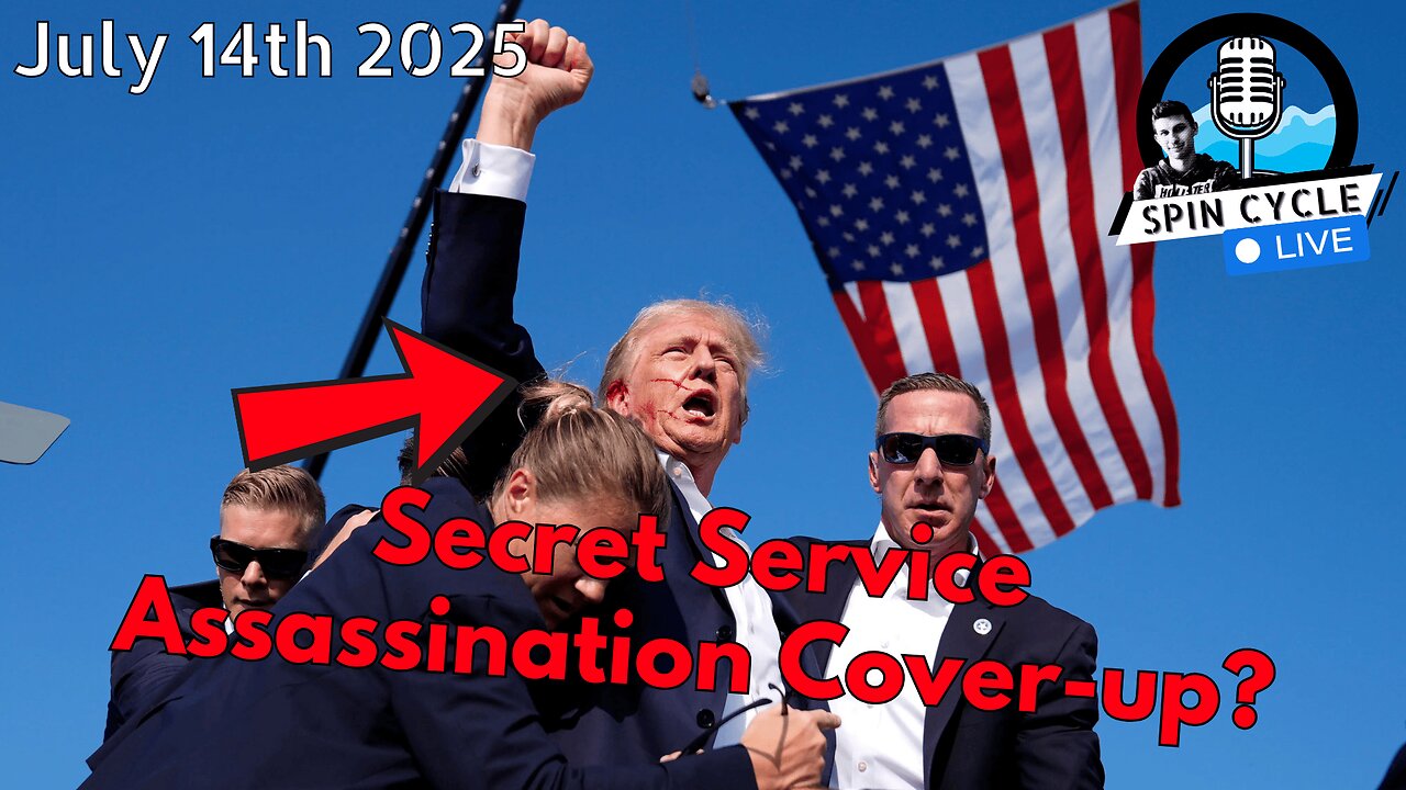 Trump’s NATO Push, Secret Service Slip, and Biden’s Autopen Blunder. Spin Cycle LIVE! 7/14/25