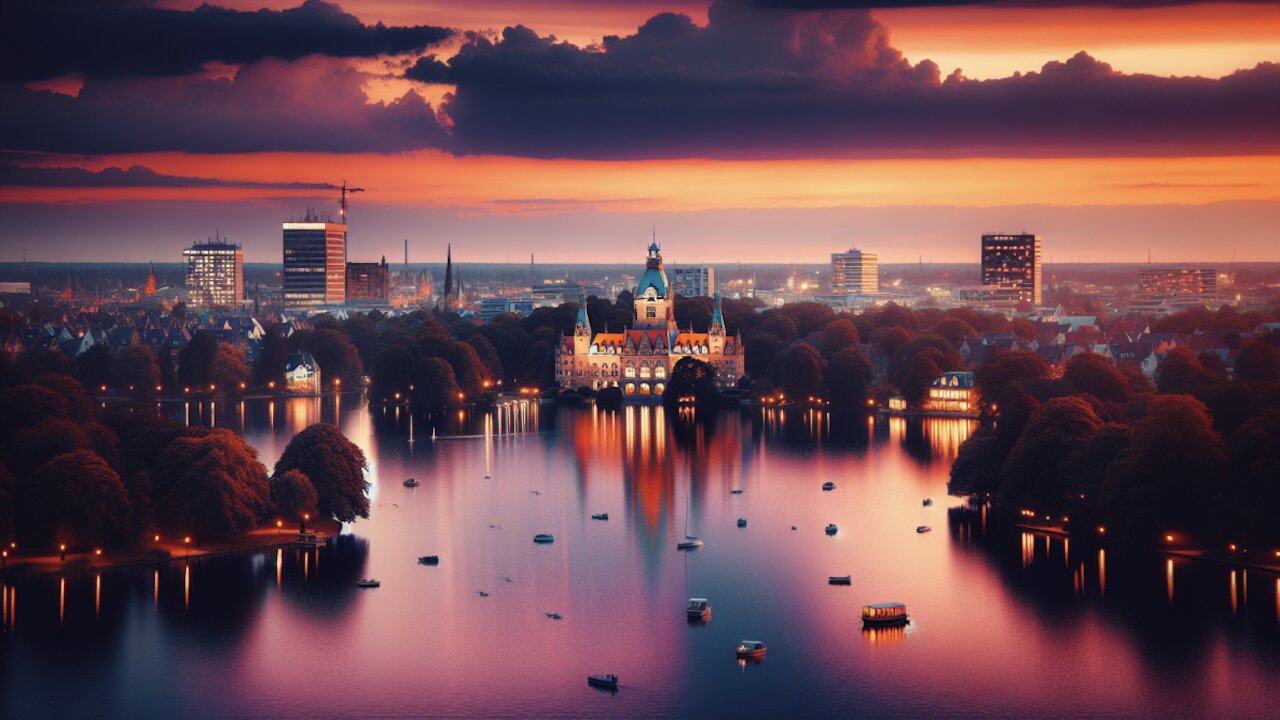 From Hannover to Any City: Finding Serenity by Healing Waterscapes #Walking_the_World_3050