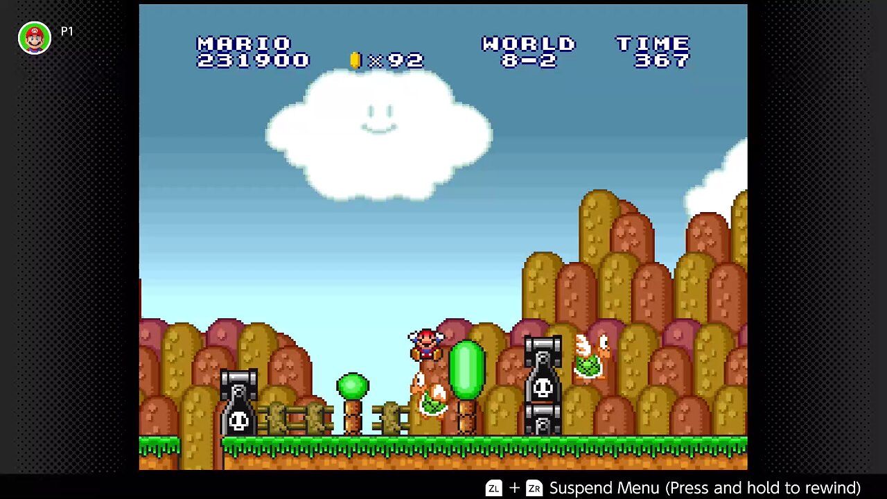 Mario All-Stars had me ready to crashout