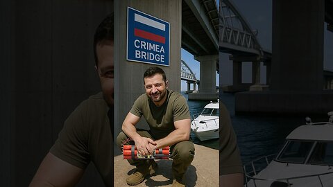 Trump Saves Putin on Crimea Bridge From Zelensky’s Sabotage!