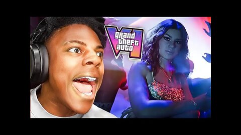 iShowSpeed Reacts To Grand Theft Auto VI Trailer 2