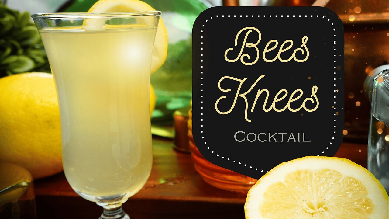 Bee’s Knees Cocktail | Bright & Refreshing Gin Classic
