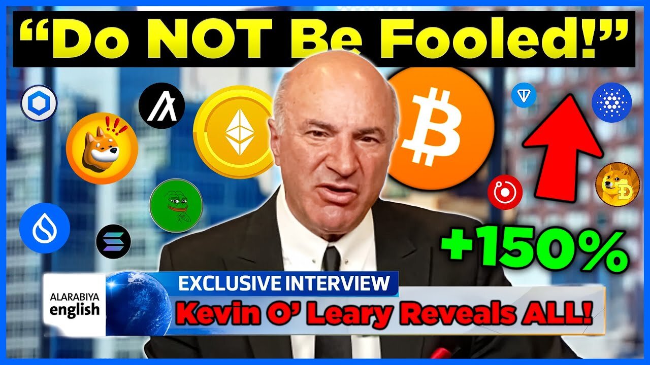 “Do Not Be Fooled!” Kevin O’Leary Issues BIG Warning To Crypto Holders