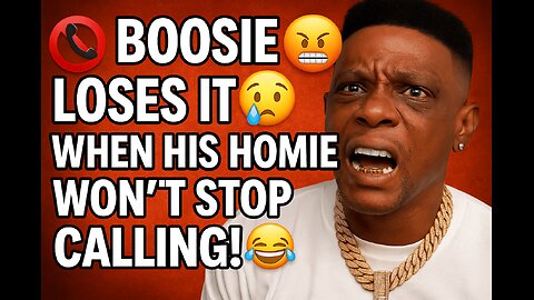 📱 Stop Calling! 😤 Boosie Snaps During Live Stream 🔥