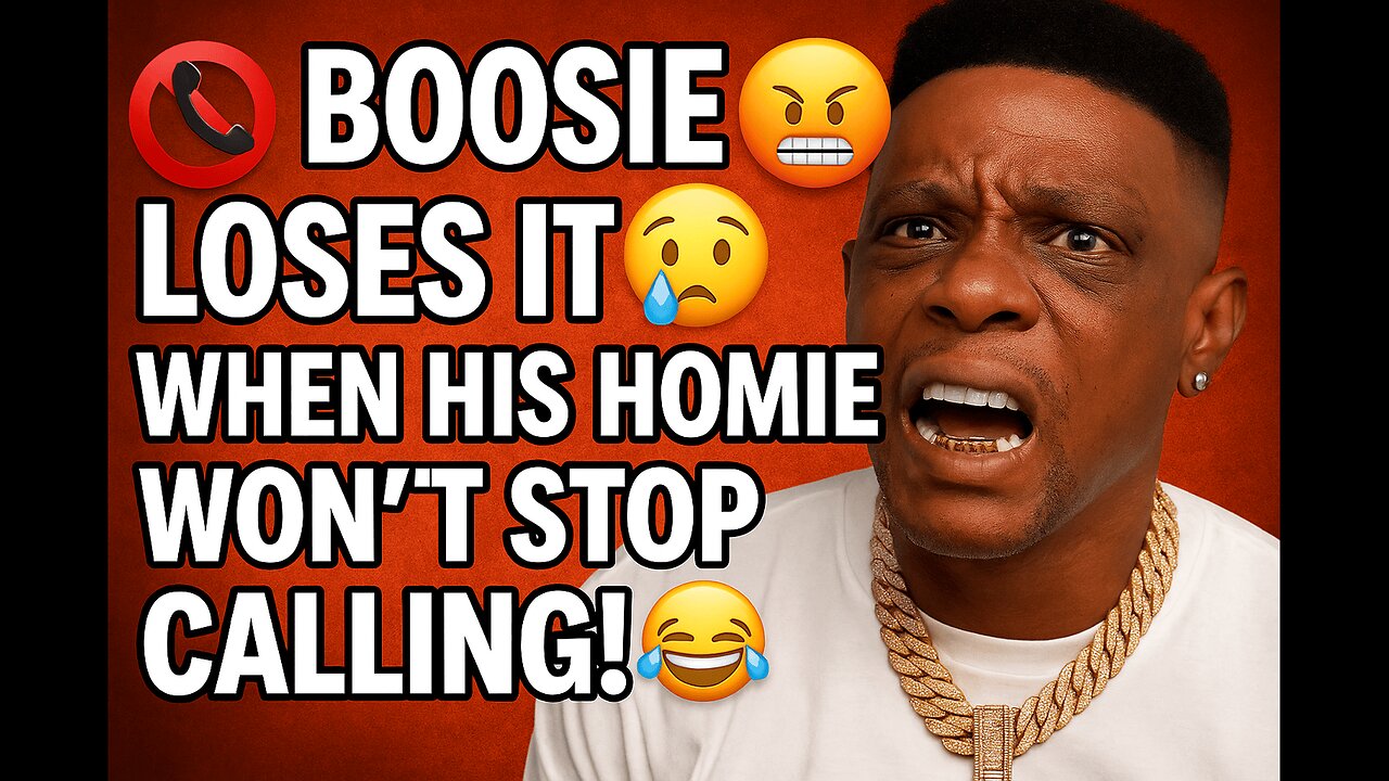 📱 Stop Calling! 😤 Boosie Snaps During Live Stream 🔥