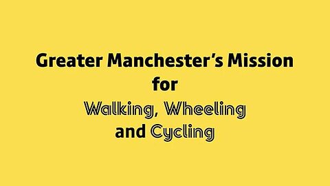 "Boost Your Fitness in 15 Minutes with Greater Manchester Bee Network Gulag"