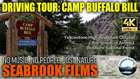 Driving Tour: Camp Buffalo Bill, Yellowstone High Adventure Outpost, Boy Scouts of America