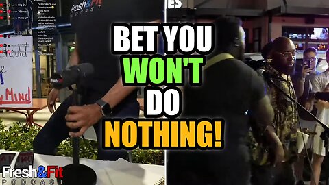 BM Tried To FIGHT Myron But Myron Pulled His 1st FRANK CASTLE On A BM For White Knighting BW!