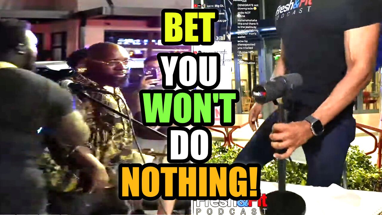 BM Tried To FIGHT Myron But Myron Pulled His 1st FRANK CASTLE On A BM For White Knighting BW!