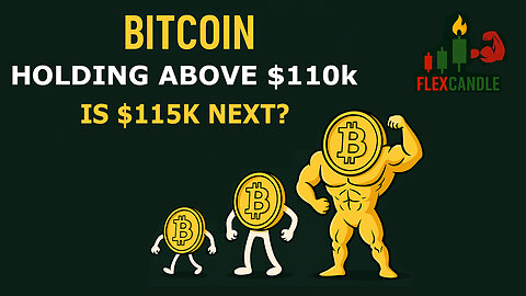 Bitcoin Holding The $110K Zone! 🚀 Bulls Building Momentum Towards $113K - $115K? | EP. 142
