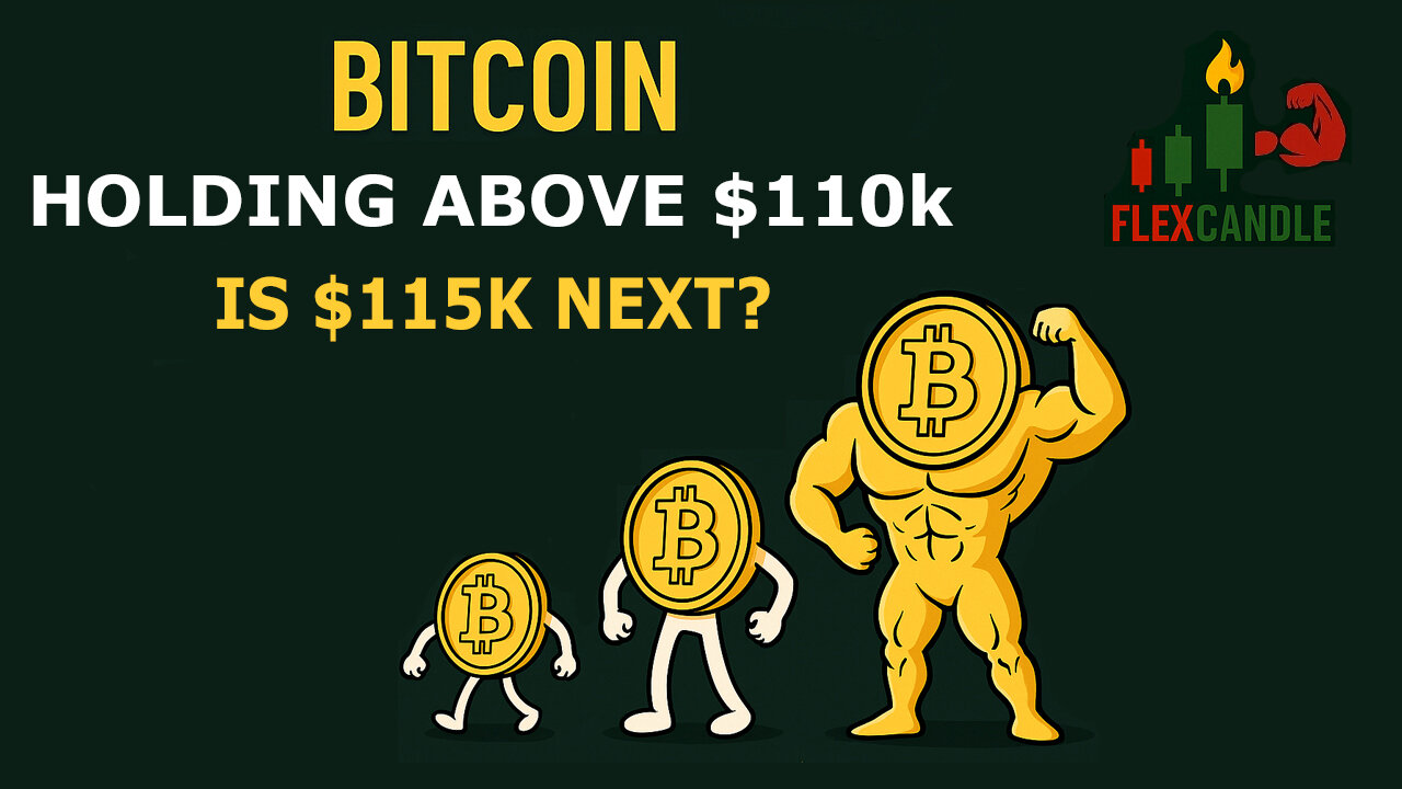 Bitcoin Holding The $110K Zone! 🚀 Bulls Building Momentum Towards $113K - $115K? | EP. 142