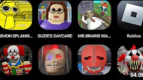 SIMON SPLANKI'S,SUZIE'S DAYCARE,MR BRAINS WATERPARK,Roblox,CHOPPER'S CARNIVAL,SIREN COP'S PRISON