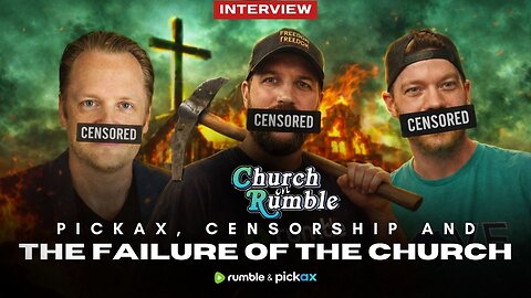 Pickax, Censorship, and the Failure of the Church | Jeff Dornik on Back Porch Theology