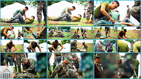 Navy Medics Teach Filipino Marines Combat Care in the Philippines