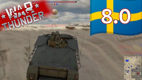 Messing with Sweden's 8.0 Lineup ~ War Thunder Sweden 8.0
