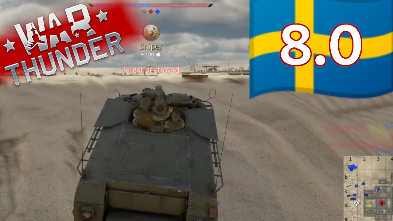 Messing with Sweden's 8.0 Lineup ~ War Thunder Sweden 8.0