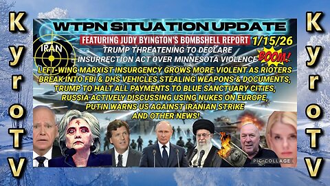 Situation Update - January 15, 2026 (edited version) (Swedish subtitles)