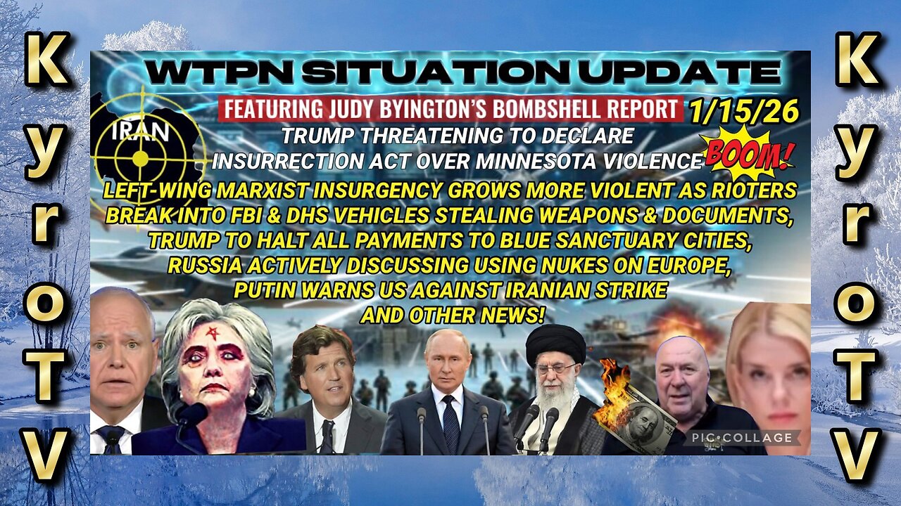 Situation Update - January 15, 2026 (edited version) (Swedish subtitles)