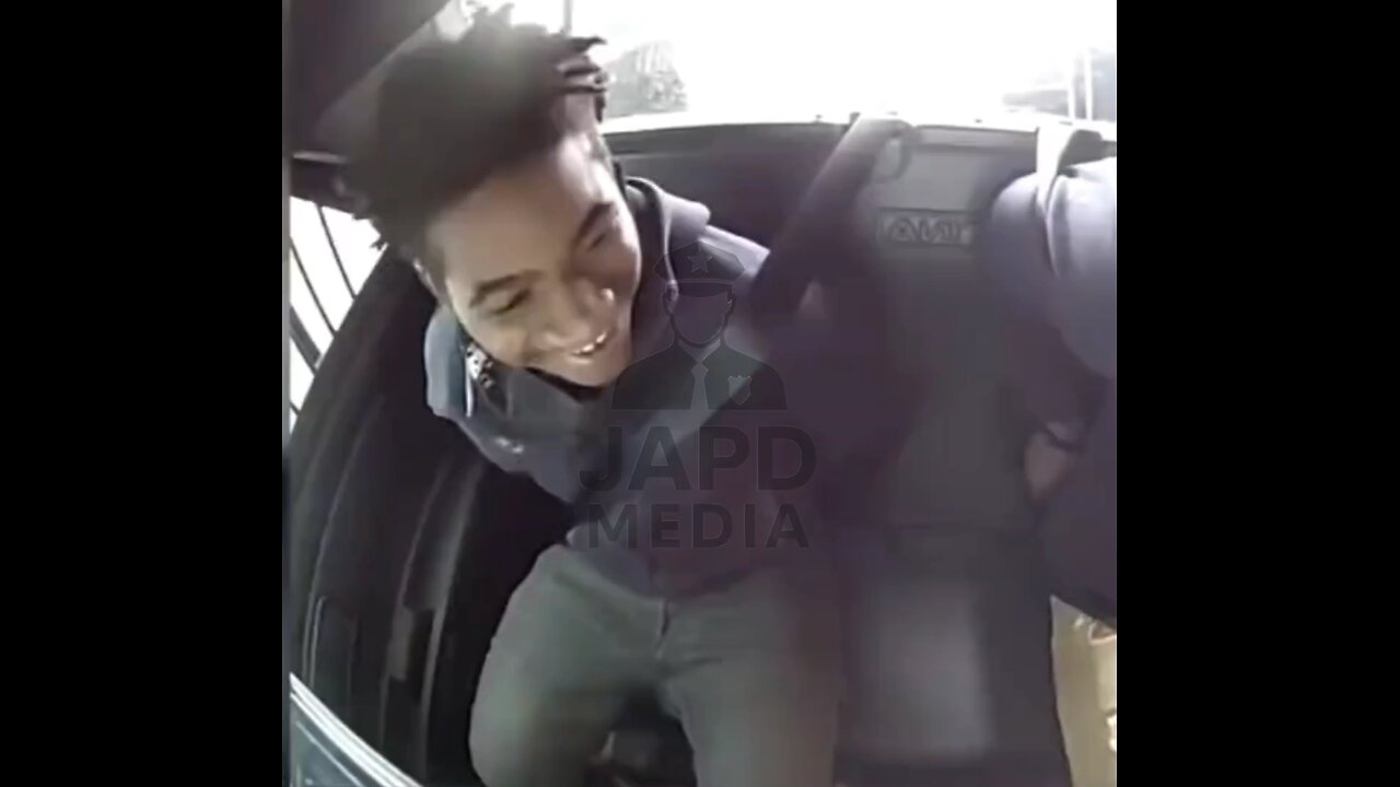 Teens Cheer After Stealing $80K Car and Getting Arrested #grandtheftauto #japd