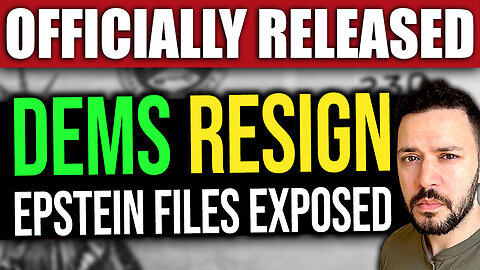 ALERT: First Democrat RESIGNS After Epstein Files RELEASED