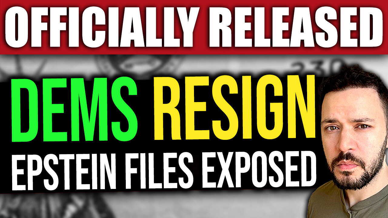 ALERT: First Democrat RESIGNS After Epstein Files RELEASED