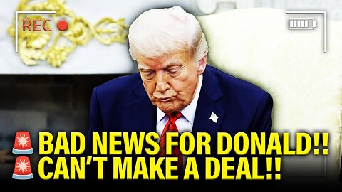 Trump goes NUTS in AM as NO DEALS Crush HIM