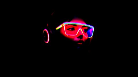 Whispers of Neon Skies