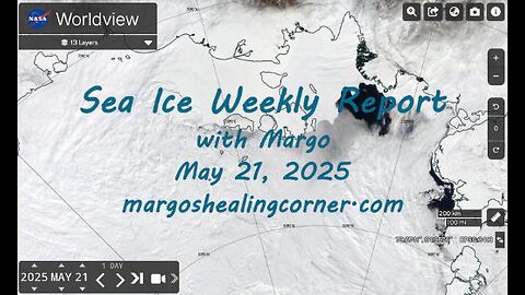 Sea Ice Weekly Report with Margo (May 21, 2025)