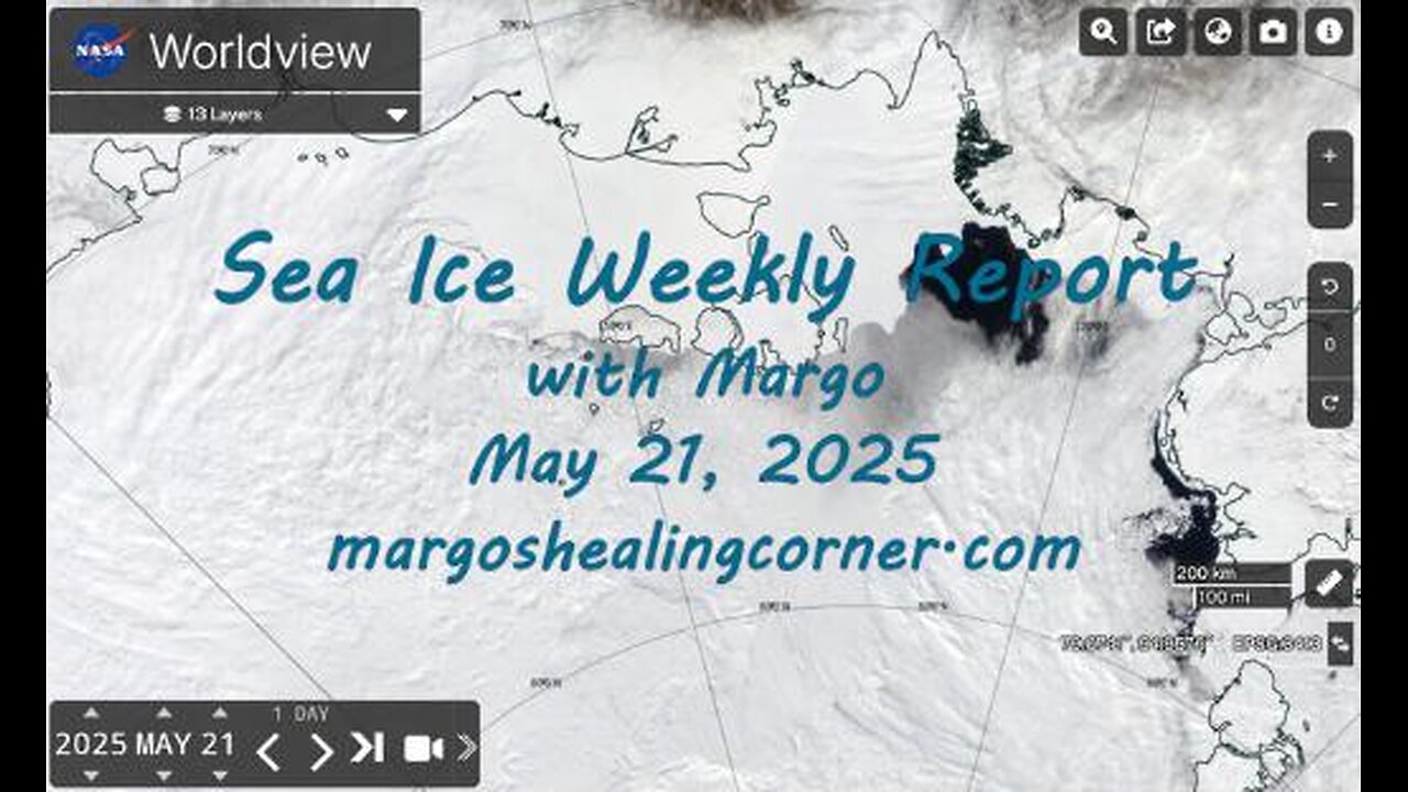 Sea Ice Weekly Report with Margo (May 21, 2025)