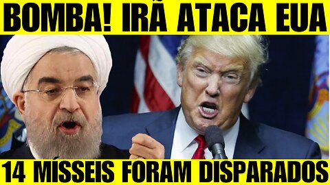 🔥🚨 IRÃ ATACA OS EUA COM MÍSSEIS! BRASIL AVALIA CENÁRIO POLÍTICO COM GUERRA ENTRE ISRAEL E IRÃ