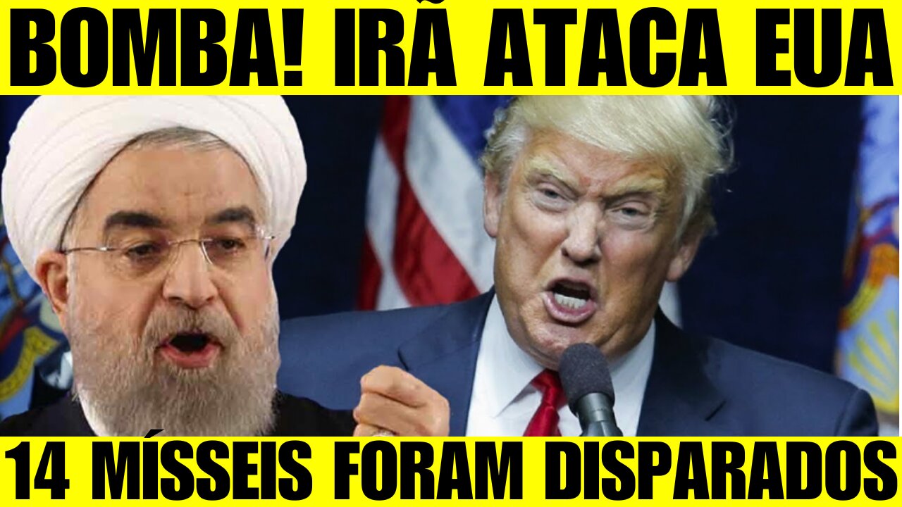 🔥🚨 IRÃ ATACA OS EUA COM MÍSSEIS! BRASIL AVALIA CENÁRIO POLÍTICO COM GUERRA ENTRE ISRAEL E IRÃ