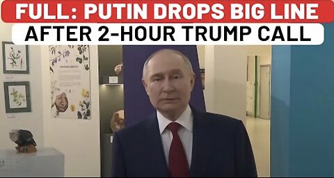 Full: Putin Breaks Silence with Big Message After Trump Call, Shocks Zelensky with ‘Deal Is...’