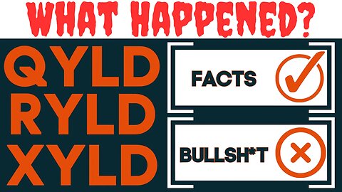 QYLD & XYLD Covered Call ETFs What Happened? Time TO GET OUT?